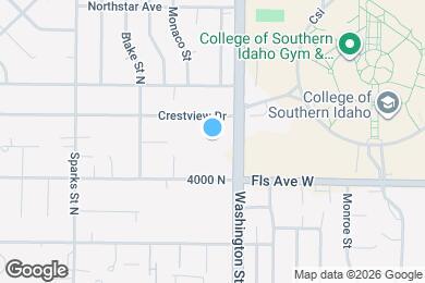 Map image of the property - Apartments at Falls Crossing