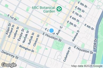 Map image of the property - 243 E 2nd St
