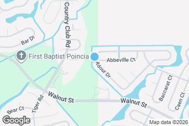 Map image of the property - 839 Adour Dr