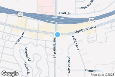 Map image of the property - 20880 Ventura Blvd