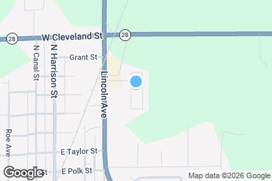 Map image of the property - 1411 N Park Ave