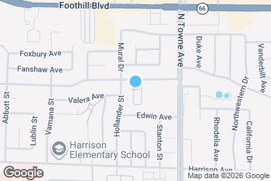 Map image of the property - 3092 Acebo Dr