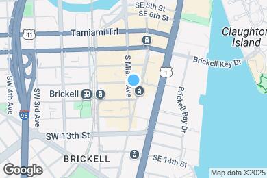 Map image of the property - 1000 Brickell Plz