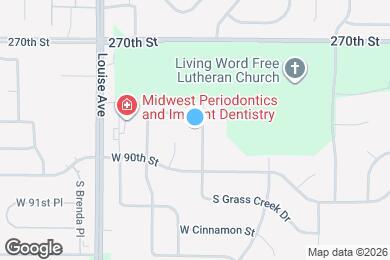 Map image of the property - 7905 S Grass Creek Dr