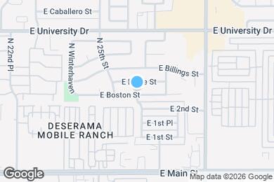 Map image of the property - 2604 E Boston St