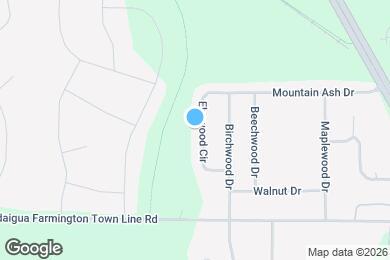 Map image of the property - 1736 Elmwood Cir