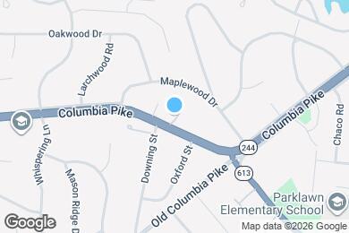 Map image of the property - 6440 Columbia Pike
