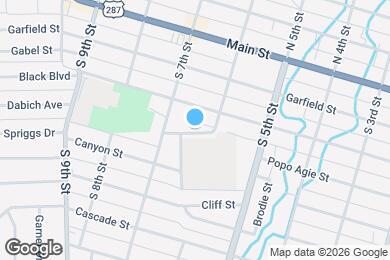 Map image of the property - 632 Popo Agie St