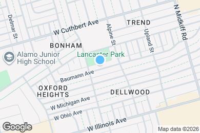 Map image of the property - 3510 Baumann Ave
