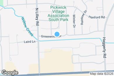Map image of the property - 42091 Greenwood Dr