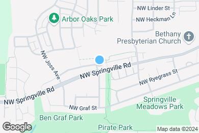 Map image of the property - Springville Oaks