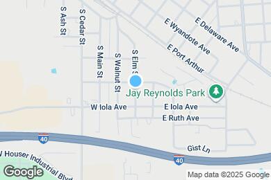 Map image of the property - 928 S Elm St