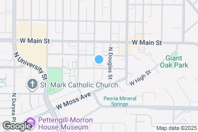 Map image of the property - 813 W Saint James St