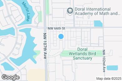 Map image of the property - 6402 NW 104th Path