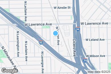 Map image of the property - 4756 N Lamon Ave