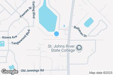 Map image of the property - 1370 Pawnee St