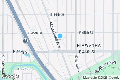 Map image of the property - 4527 Minnehaha Ave