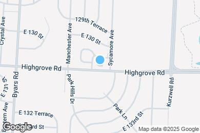 Map image of the property - 8001 E 130th Ct