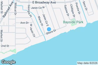 Map image of the property - 120 Shore Dr