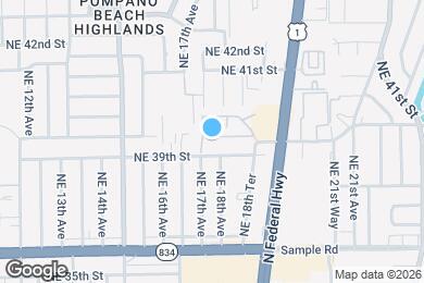 Map image of the property - 1750 NE 39th Ct