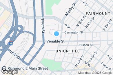 Map image of the property - Jefferson Townhouses