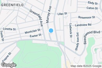 Map image of the property - 4349 Murray Ave