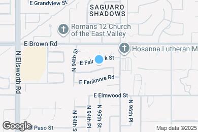 Map image of the property - 9510 E Flanders Rd