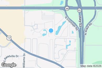 Map image of the property - 1426 E Wyndham Cir