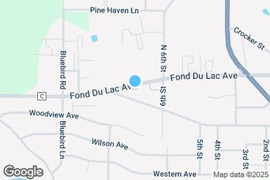 Map image of the property - 1185 Fond du Lac Ave