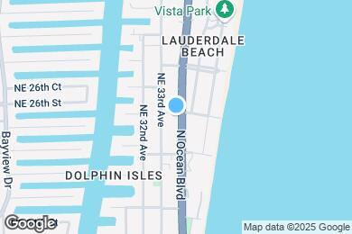 Map image of the property - 2401 N Ocean Blvd