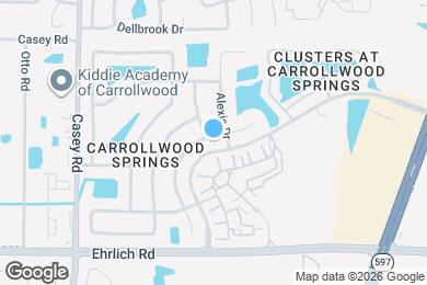 Map image of the property - 15101 Southfork Dr