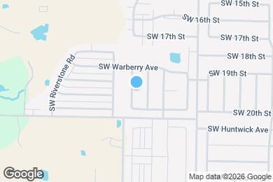 Map image of the property - 1901 SW Ashbury St