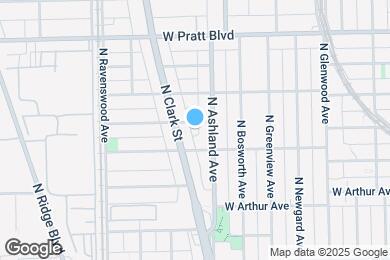 Map image of the property - 1621 W Wallen Ave