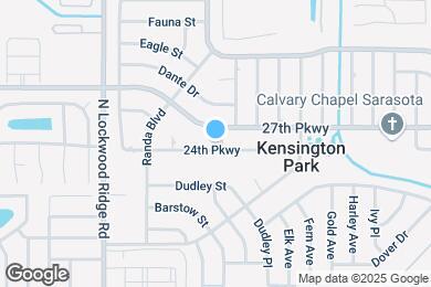 Map image of the property - 2401 24th Way