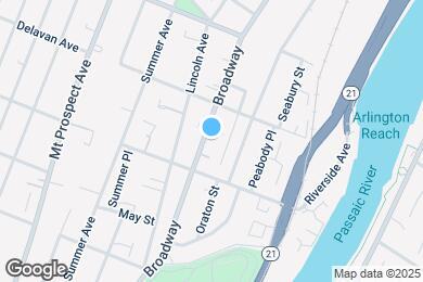 Map image of the property - 547 Broadway