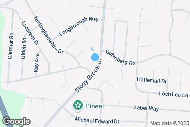 Map image of the property - 4706 Stony Brook Dr