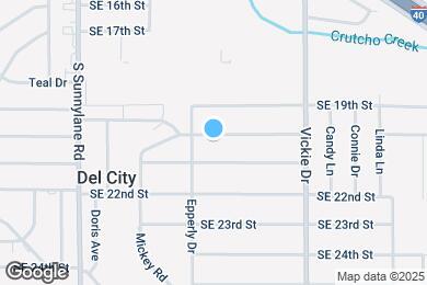 Map image of the property - 4512 SE 20th St
