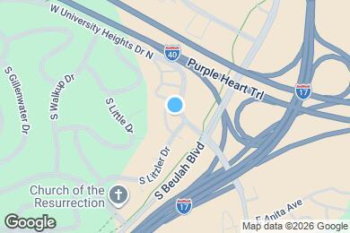 Map image of the property - 3200 S Litzler Dr