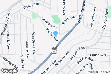 Map image of the property - 2273 Pauline Ave