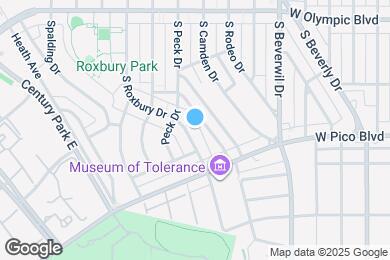 Map image of the property - 1318 Roxbury Dr