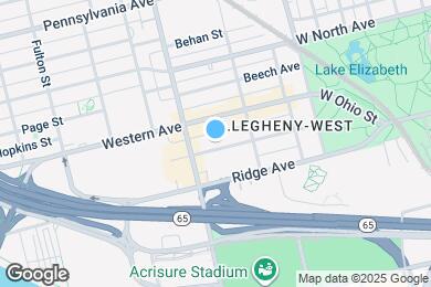 Map image of the property - 930 N Lincoln Ave