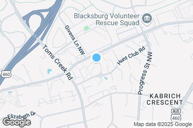 Map image of the property - Hub Blacksburg