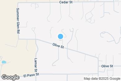 Map image of the property - 1845 Olive St