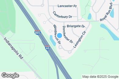 Map image of the property - 6747 Wimbledon Dr