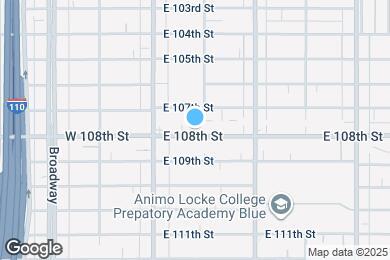 Map image of the property - 151 E 108th St