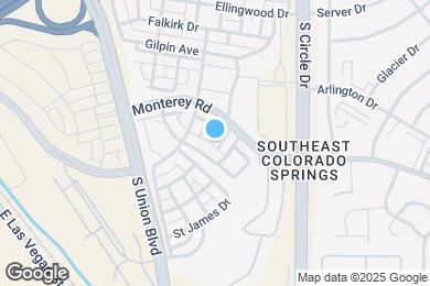 Map image of the property - 2404 St Paul Dr