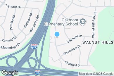 Map image of the property - 1974 Bairsford Dr