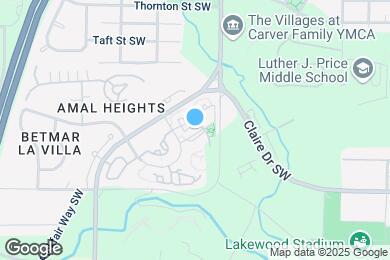 Map image of the property - 1732 Pryor Rd SW