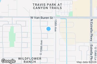 Map image of the property - 15848 W Adams St