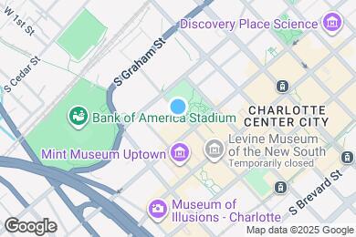 Map image of the property - 215 W Martin Luther King Jr Blvd